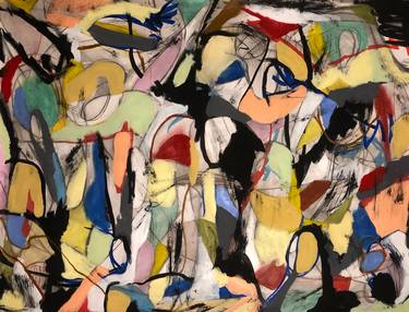 Original Abstract Paintings by Jim DeRoth