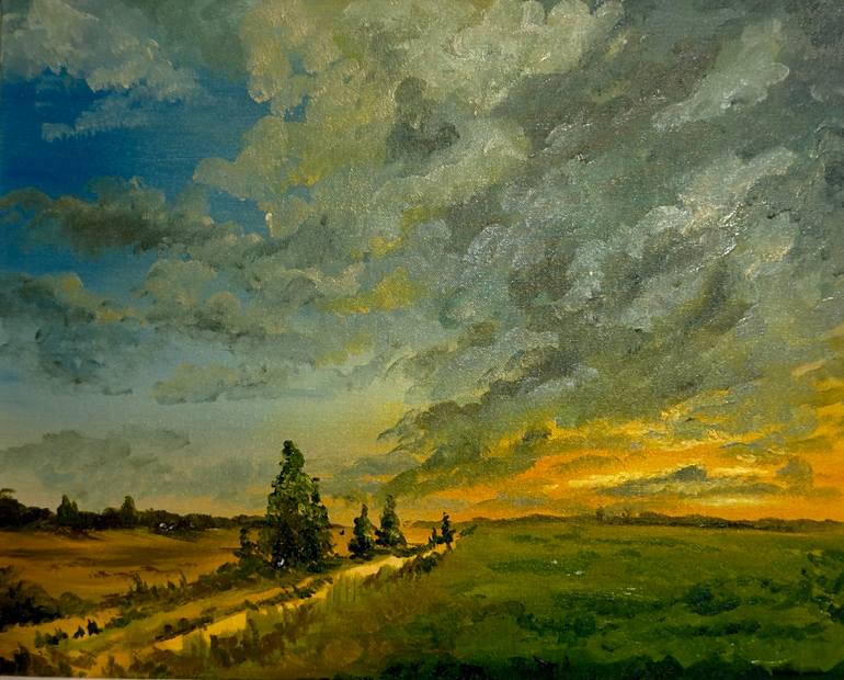 Original  Painting by elena mykhailenko