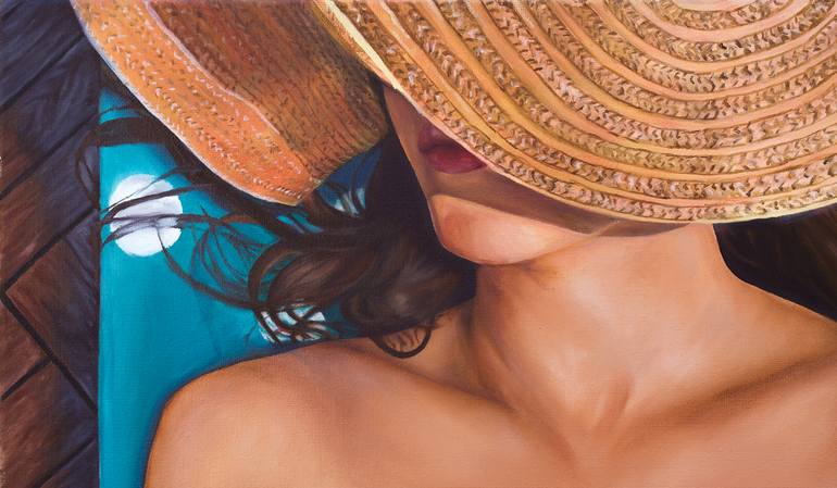 Original Figurative Women Painting by Sara Carli
