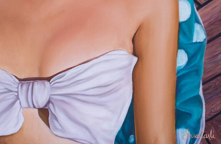 Original Figurative Women Painting by Sara Carli