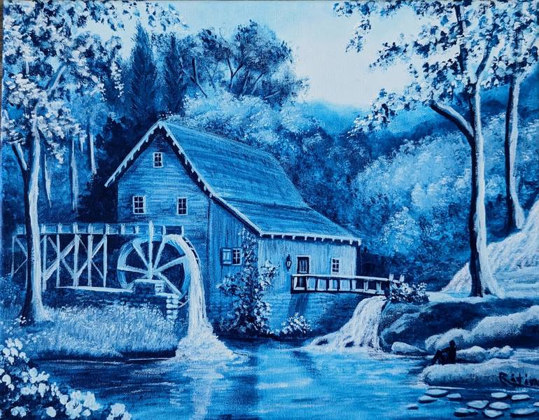 Print of Photorealism Landscape Paintings by Ritina Ansurkar