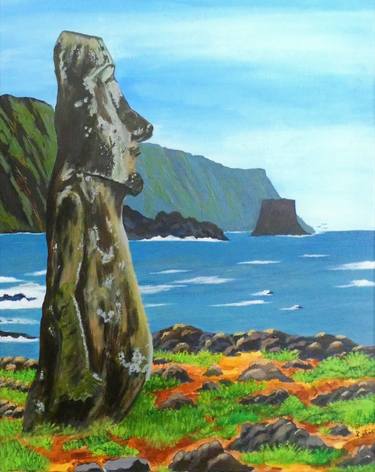 Moais of Easter Island thumb