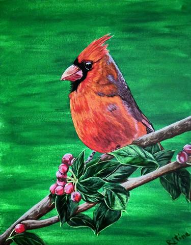 Original Fine Art Animal Paintings by Ritina Ansurkar