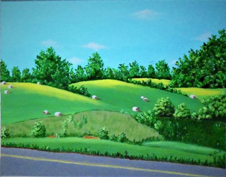 Print of Fine Art Landscape Paintings by Ritina Ansurkar