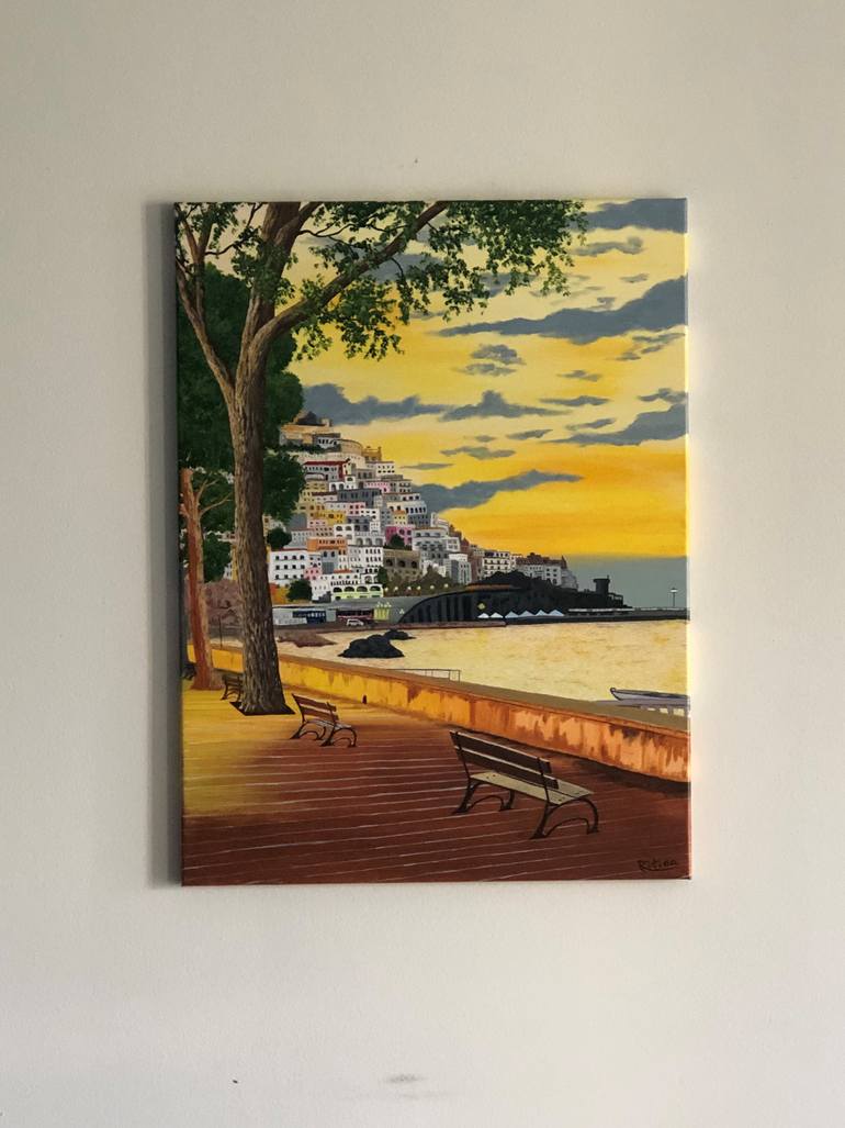 Original Other Seascape Painting by Ritina Ansurkar