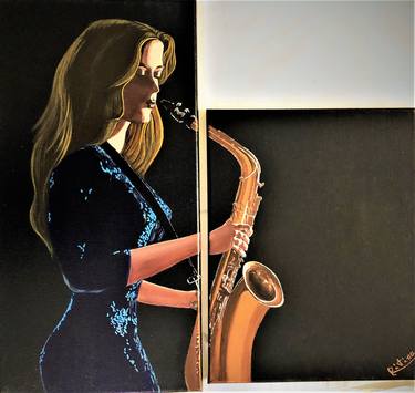 Print of Fine Art Music Paintings by Ritina Ansurkar