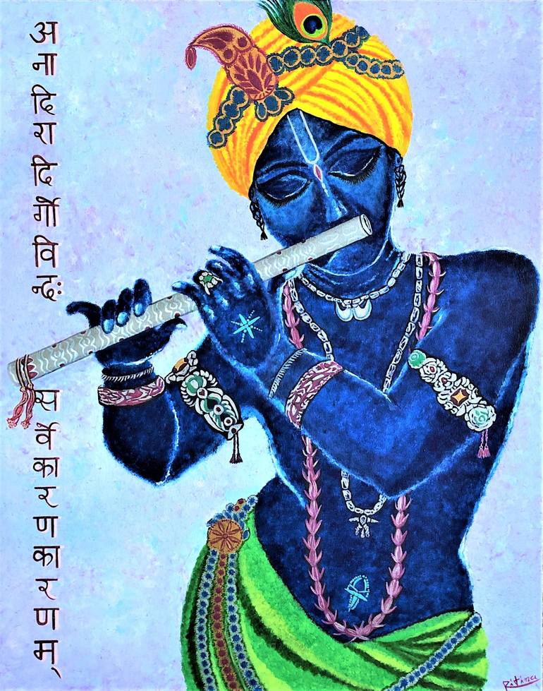 Print of Fine Art Religious Paintings by Ritina Ansurkar