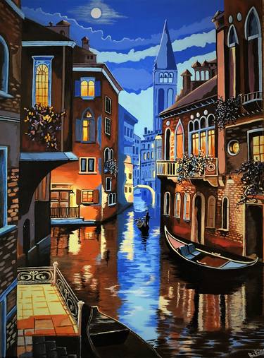 Original Fine Art Travel Paintings by Ritina Ansurkar