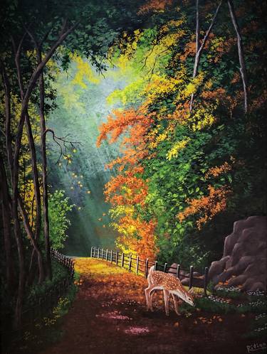 Original Landscape Paintings by Ritina Ansurkar