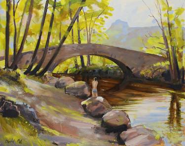 Original Figurative Landscape Paintings by David Pott