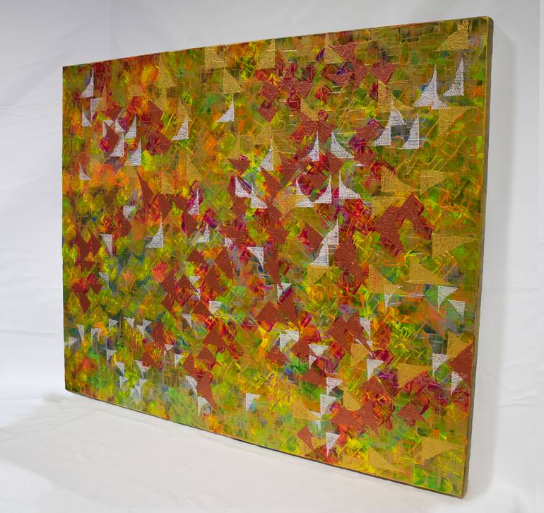 Original Abstract Expressionism Abstract Painting by Chaeyoung Noh