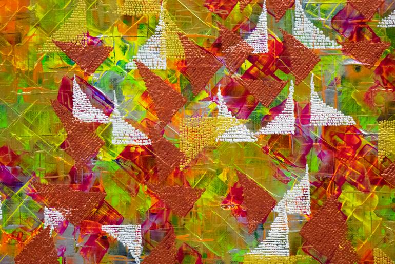 Original Abstract Expressionism Abstract Painting by Chaeyoung Noh