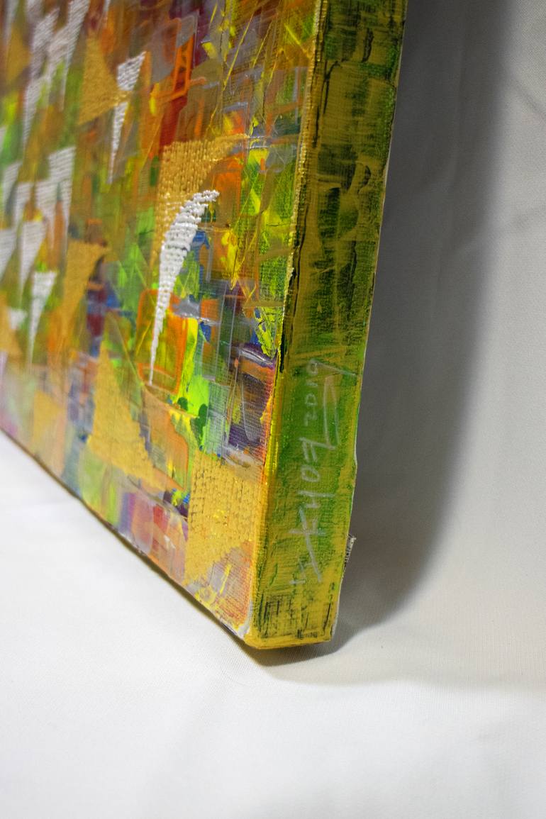 Original Abstract Expressionism Abstract Painting by Chaeyoung Noh