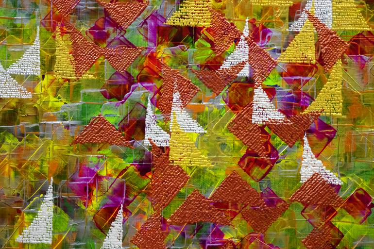 Original Abstract Expressionism Abstract Painting by Chaeyoung Noh