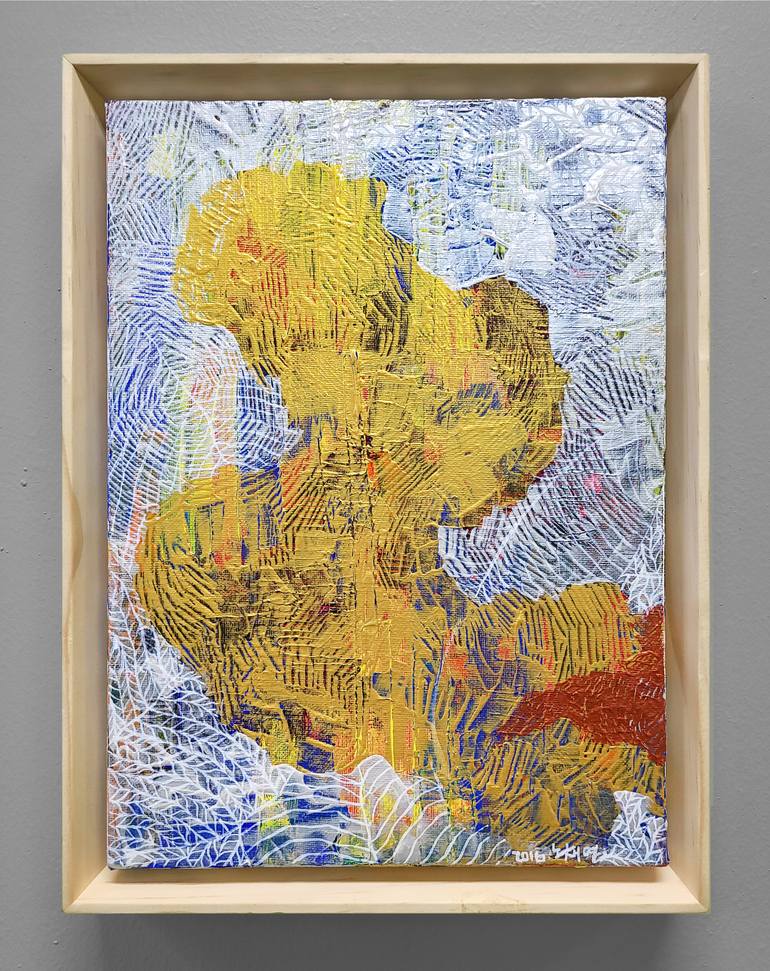 Original Art Deco Abstract Painting by Chaeyoung Noh