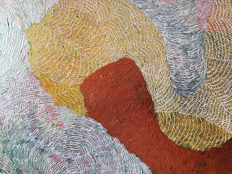 Original Art Deco Abstract Painting by Chaeyoung Noh