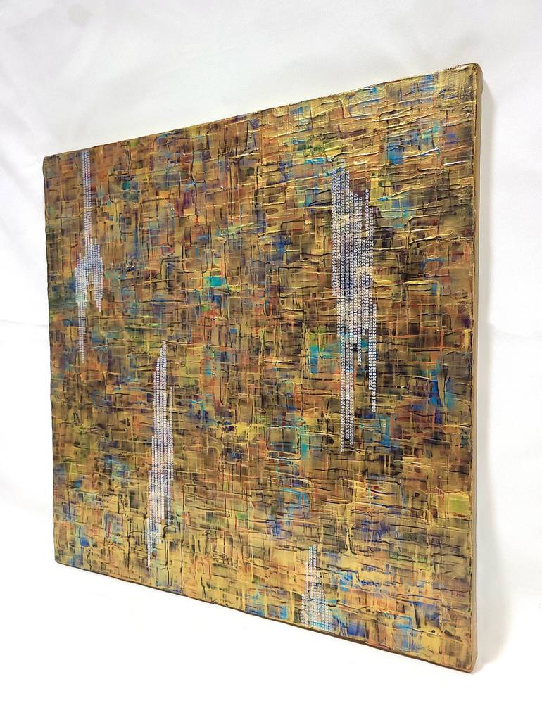 Original Art Deco Abstract Painting by Chaeyoung Noh