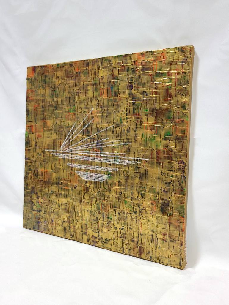 Original Art Deco Abstract Painting by Chaeyoung Noh