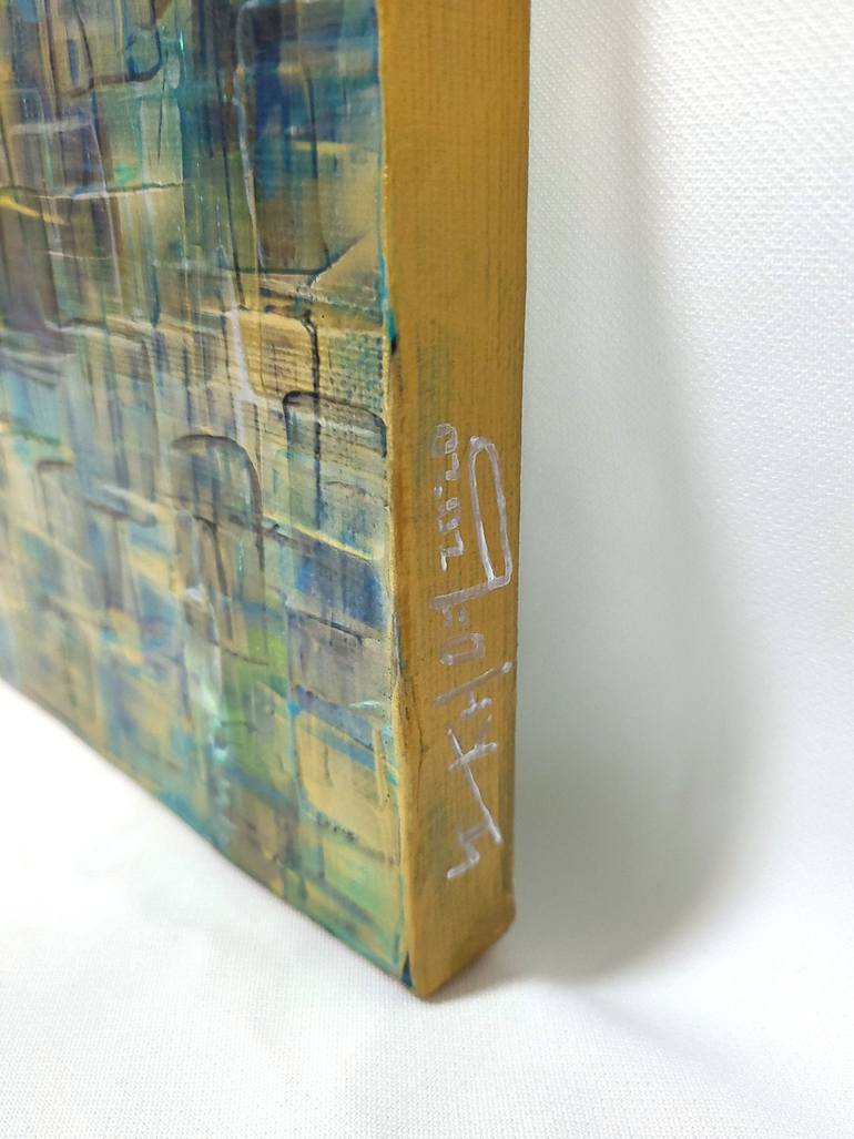 Original Art Deco Abstract Painting by Chaeyoung Noh