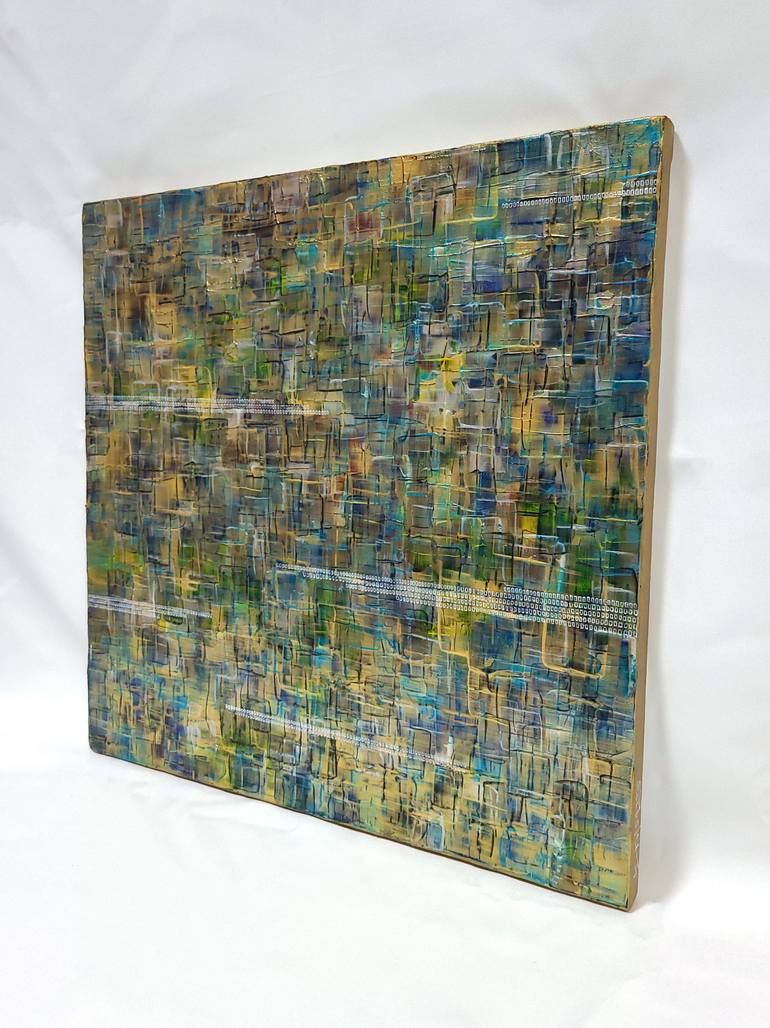 Original Art Deco Abstract Painting by Chaeyoung Noh