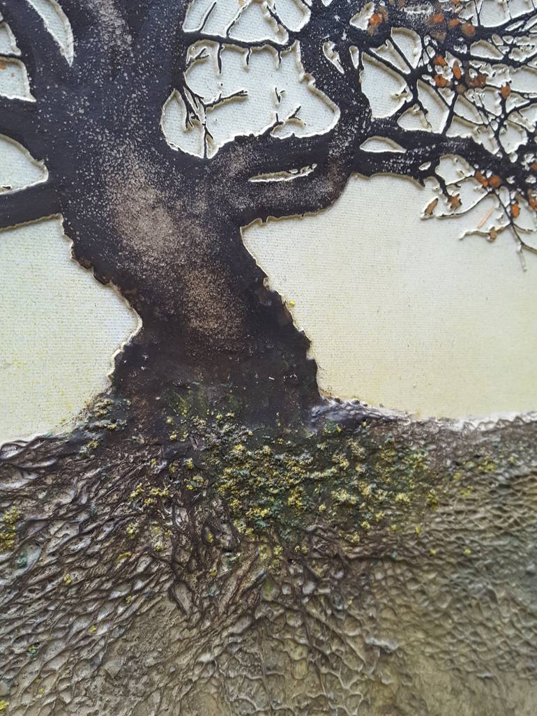 Original Figurative Tree Painting by Stefano Bersani