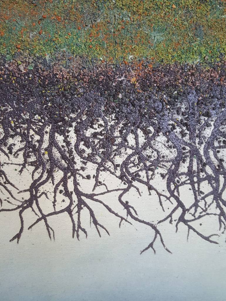 Original Surrealism Tree Painting by Stefano Bersani