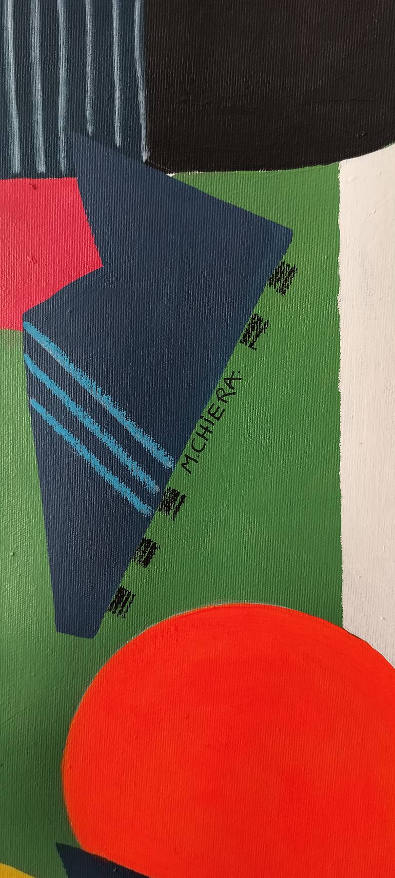 Original Expressionism Abstract Painting by Miriam Chiera