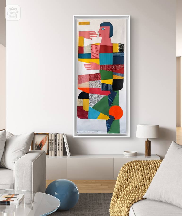 Original Expressionism Abstract Painting by Miriam Chiera