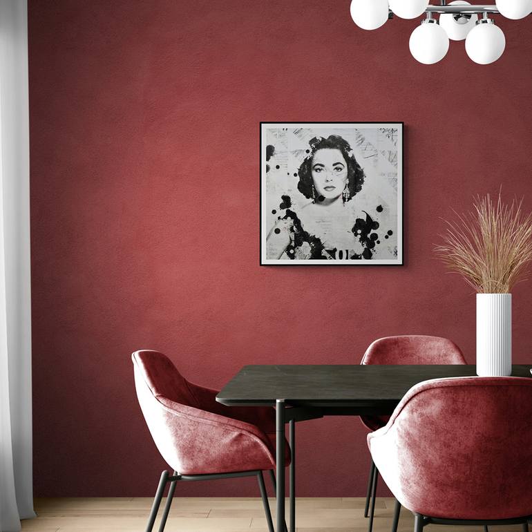 Original Figurative Cinema Collage by Manel Villalonga