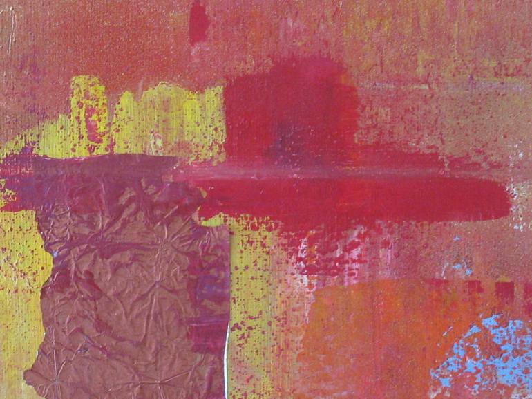 Original Abstract Expressionism Abstract Painting by Lina JILANI