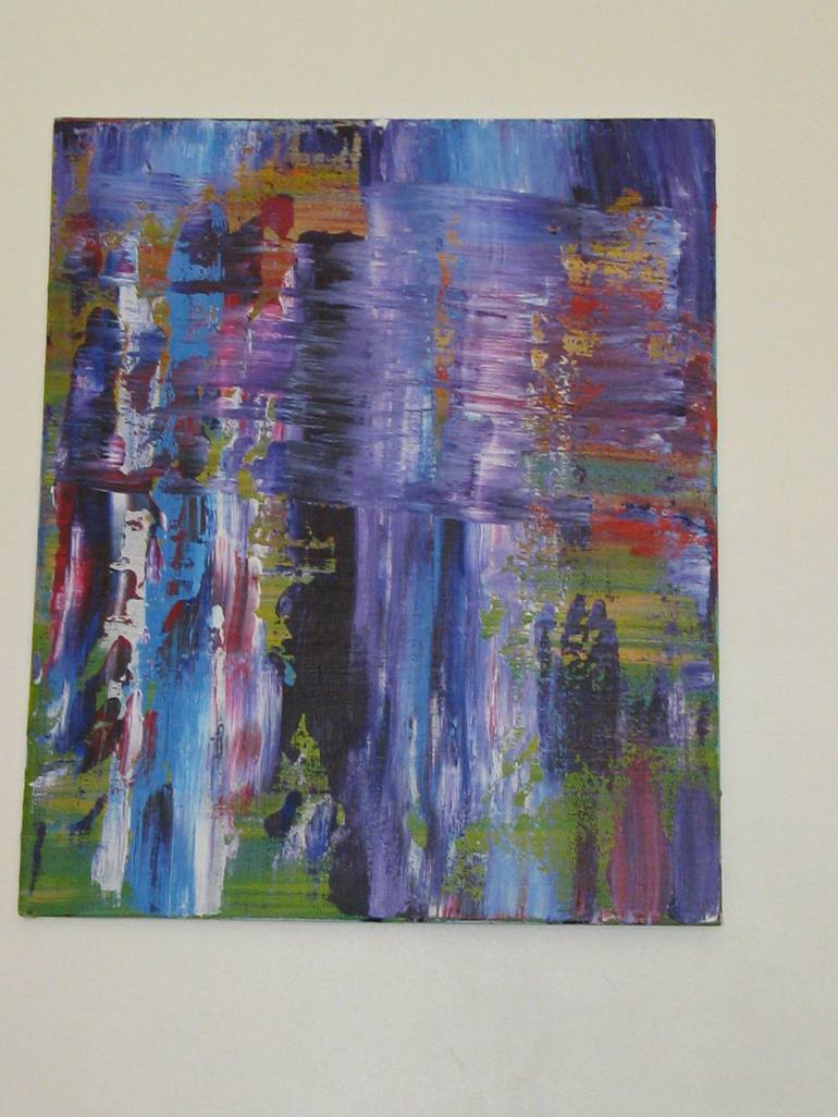 Original Abstract Fantasy Painting by Lina JILANI