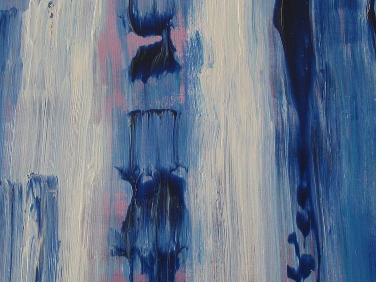 Original Abstract Expressionism Abstract Painting by Lina Jilani