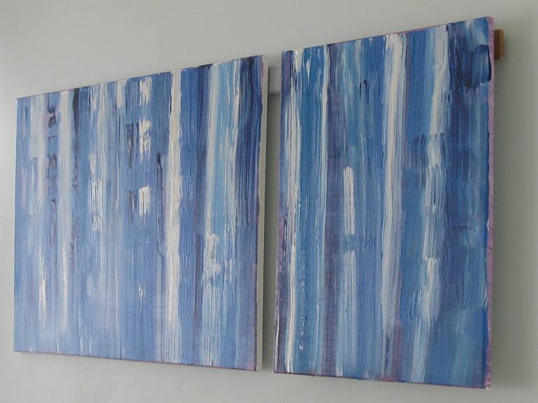 Original Abstract Expressionism Abstract Painting by Lina Jilani