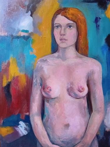 Original Figurative Nude Paintings by sabrina bonetta