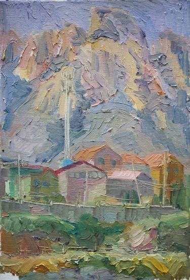 Print of Impressionism Landscape Paintings by Daria Mamonova