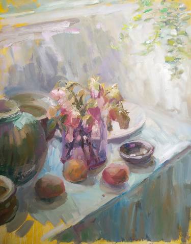 Print of Still Life Paintings by Daria Mamonova