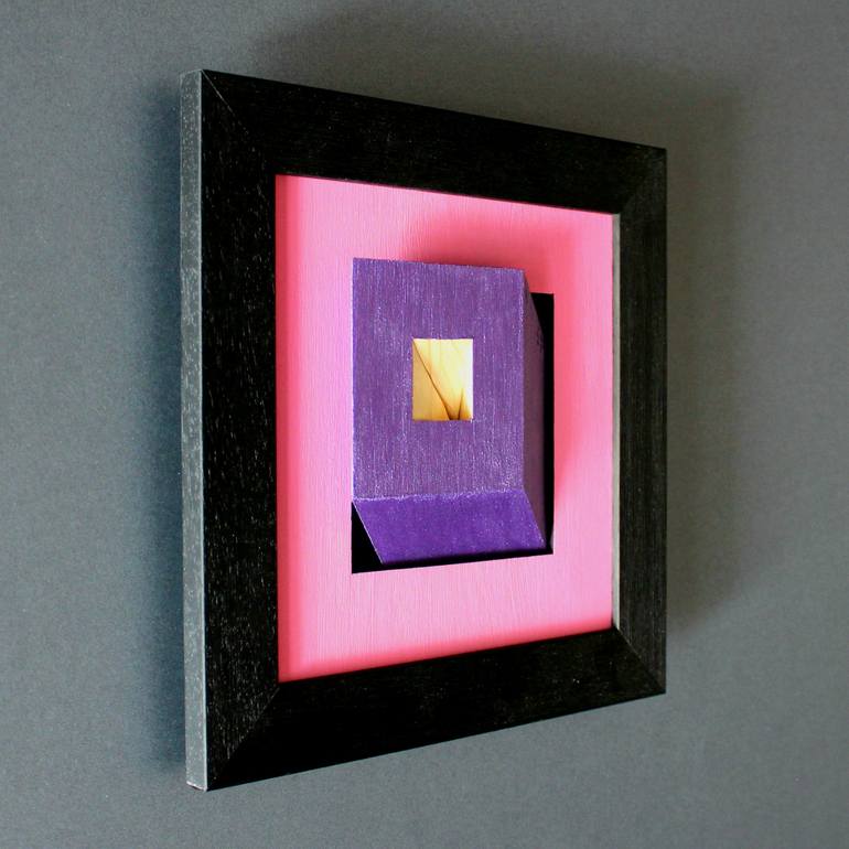 Original Geometric Abstract Sculpture by Nikolay Martinov