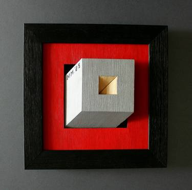 Original Abstract Geometric Sculpture by Nikolay Martinov