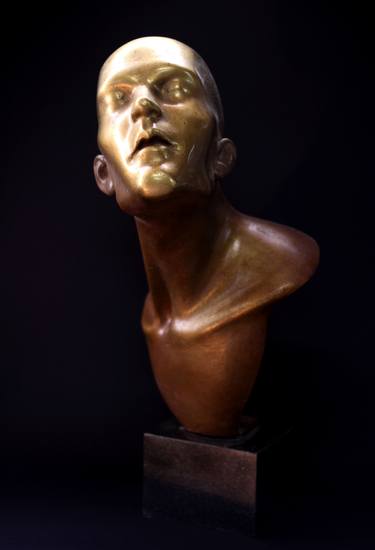 Original Modern Men Sculpture by Nikolay Martinov