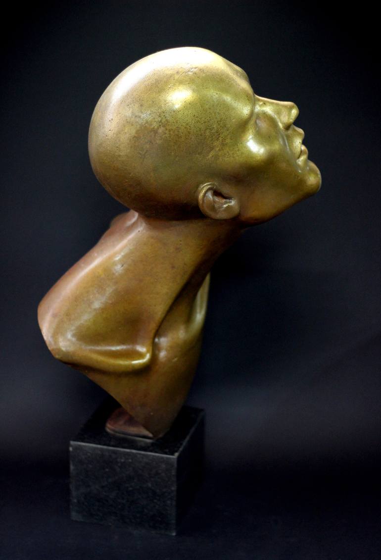 Original Modern Men Sculpture by Nikolay Martinov