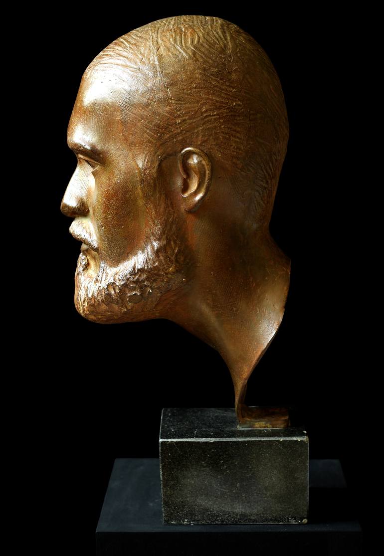Original Modern Men Sculpture by Nikolay Martinov