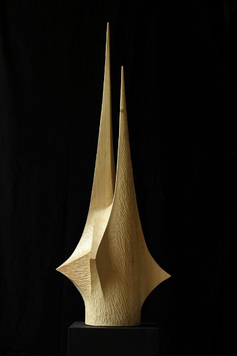 Original Abstract Geometric Sculpture by Nikolay Martinov
