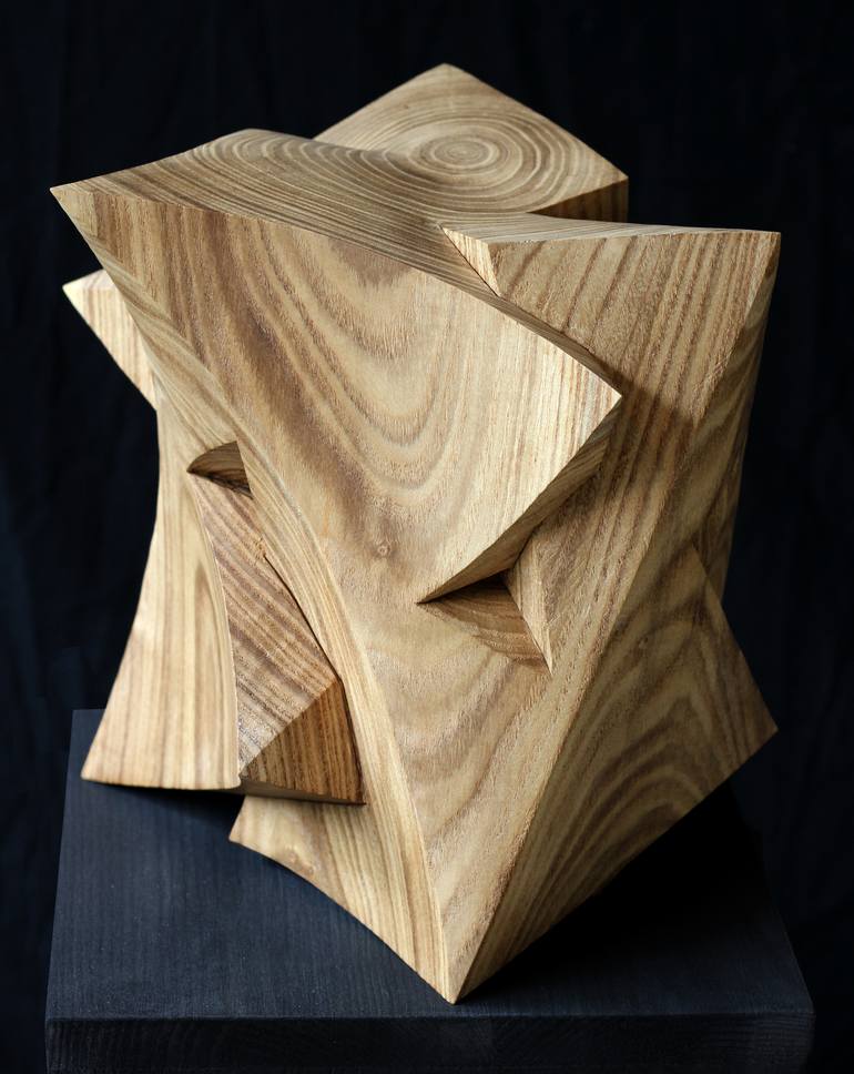 Original Geometric Sculpture by Nikolay Martinov