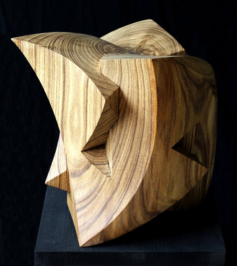 Original Abstract Geometric Sculpture by Nikolay Martinov