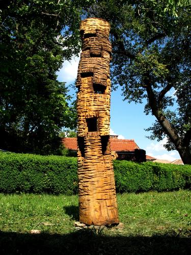 Original Abstract Garden Sculpture by Nikolay Martinov