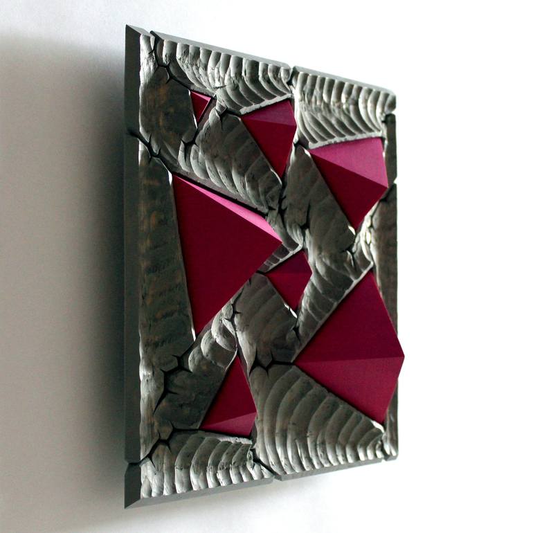 Original Abstract Wall Sculpture by Nikolay Martinov