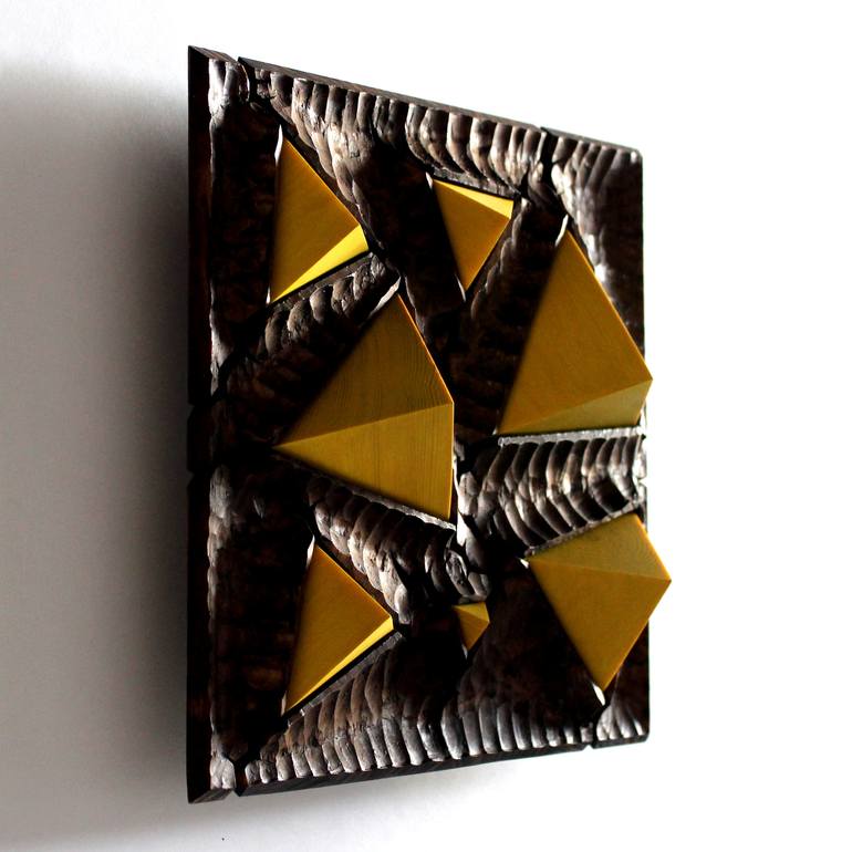 Original Abstract Wall Sculpture by Nikolay Martinov