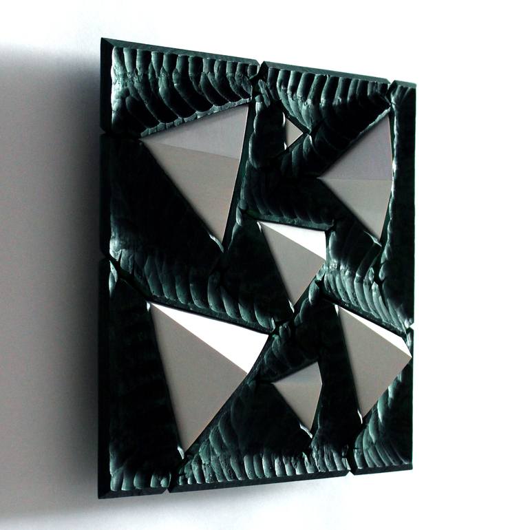 Original Abstract Wall Sculpture by Nikolay Martinov