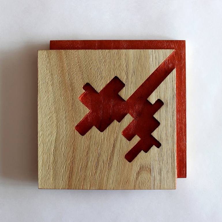 Original Minimalism Wall Sculpture by Nikolay Martinov