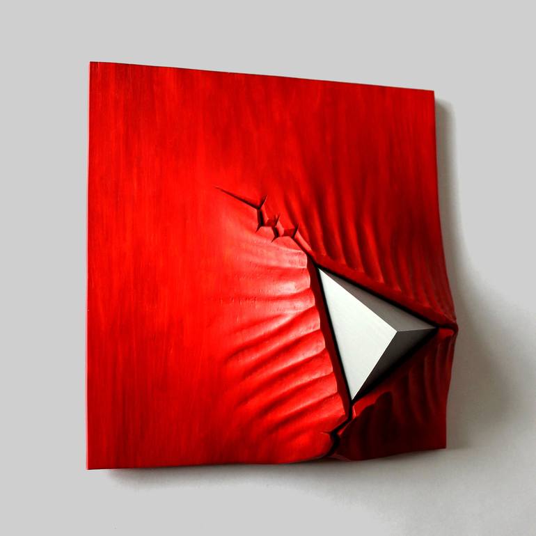 Original Abstract Wall Sculpture by Nikolay Martinov